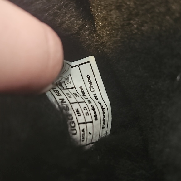 Black Classic Tall UGGS Size 7 - Picture 11 of 11